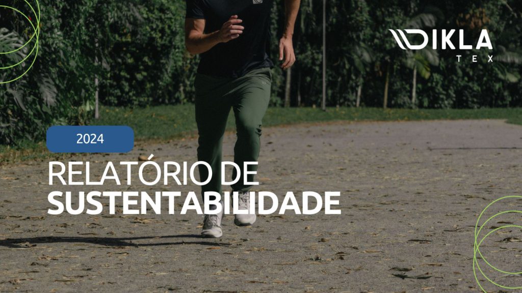 Capa Relatório de Sustentabildiade Diklatex 2024