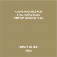 DUSTY KHAKI 7898- CARTELA ENG