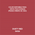 DUSTY RED 94104- CARTELA ESP