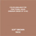 SOFT BROWN 98232 - CARTELA ENG