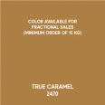 TRUE CARAMEL 2470- CARTELA ENG