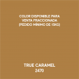 TRUE CARAMEL 2470- CARTELA ESP