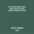 dusty GREEN 7554- CARTELA ESP